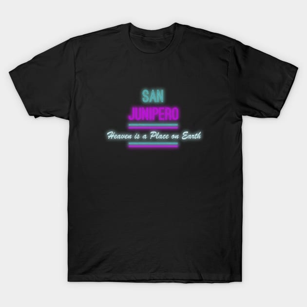 Black Mirror Netflix - San Junipero T-Shirt by minimalists